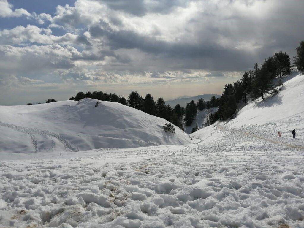 View from Miranjani Peak overlooking the Galyat hills