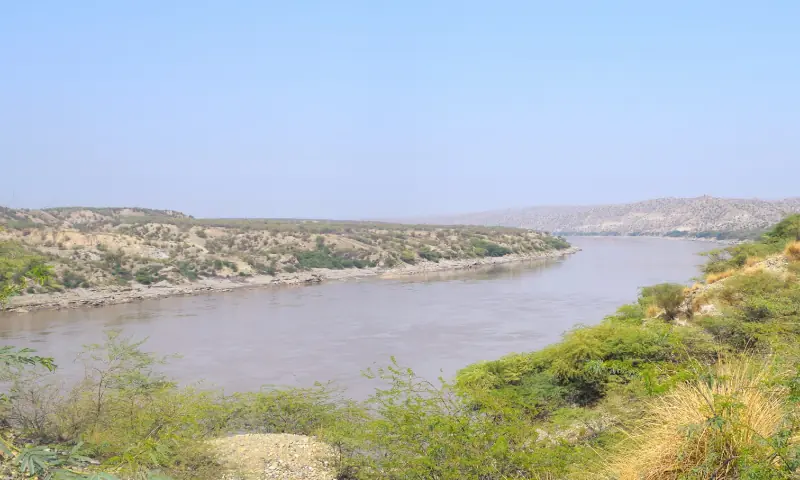 Indus River flowing through the Punjab landscape